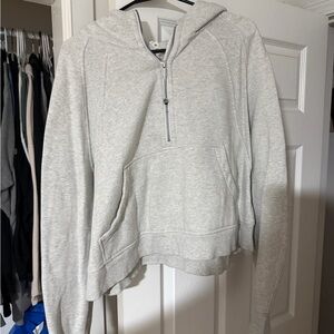 lululemon athletica Light Gray Women's Hoodie Sweater